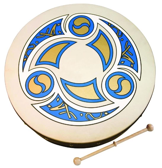 Crescendo Music Waltons 12" Bodhran (Irish Drum) Pack Percussion 5 Crescendo Music Waltons 12" Bodhran (Irish Drum) Pack Percussion
