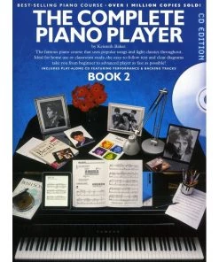 Crescendo Music The Complete Piano Player Method Book/CD Manuscript