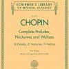 Crescendo Music Chopin Complete Preludes, Nocturnes Waltzes