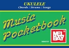 Crescendo Music Manuscript Ukulele Pocketbook