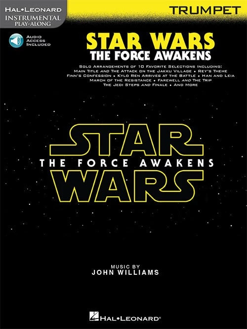 Crescendo Music Star Wars: The Force Awakens - Trumpet Manuscript 3 Crescendo Music Star Wars: The Force Awakens - Trumpet Manuscript