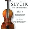 Crescendo Music Manuscript Sevcik Violin Studies, Opus 9, Bosworth Edition 2 Crescendo Music Manuscript Sevcik Violin Studies, Opus 9, Bosworth Edition
