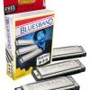 Hohner Blues Band 3-Pce Harmonica Value Pack In The Keys C, G, A 1 Hohner Blues Band 3-Pce Harmonica Value Pack In The Keys C, G, A