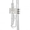 Crescendo Music Jupiter 500S B♭ Silver Plated Trumpet Brass