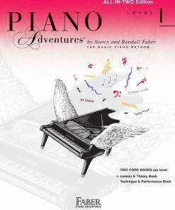 Crescendo Music Piano Adventures All In Two : Lesson & Theory