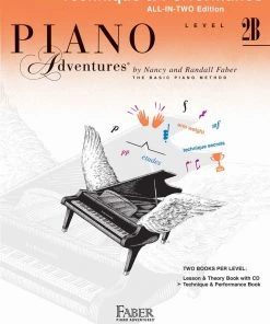 Crescendo Music Manuscript Piano Adventures All In Two : Technique & Performance