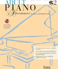 Crescendo Music Piano Adventures Adult All In One Lesson Book With 2 CDs Manuscript