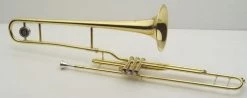 Crescendo Music J.Michael Piston Valve Trombone ATB600V Brass