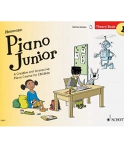 Crescendo Music Manuscript Heumann Piano Junior Theory Book