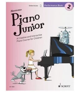 Crescendo Music Heumann Piano Junior Performance Book Manuscript