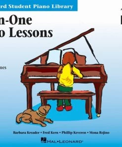 Crescendo Music Manuscript Hal Leonard All-in-One Piano Lessons Book/CD Pack