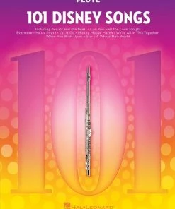 Crescendo Music 101 Disney Songs For Flute Manuscript