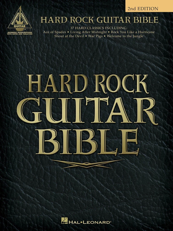 Hal Leonard Hard Rock Guitar Bible Recorded Version Manuscript 3 Hal Leonard Hard Rock Guitar Bible Recorded Version Manuscript