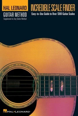 Manuscript Hal Leonard Guitar Method Book - Incredible Scale Finder 3 Manuscript Hal Leonard Guitar Method Book - Incredible Scale Finder