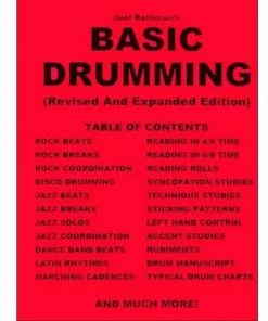 Crescendo Music Manuscript Basic Drumming Joel Rothman