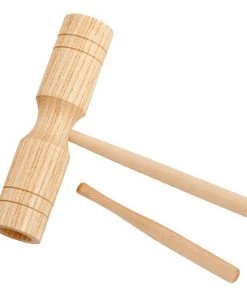 Crescendo Music Two Tone Wood Block Percussion