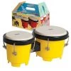 Crescendo Music Mini Bongos Mano Percussion Plastic