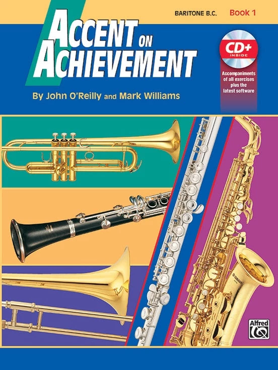 Alfred Accent On Achievement Baritone BC Book 3 Alfred Accent On Achievement Baritone BC Book