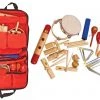Crescendo Music MANO Percussion 17 Piece Classroom Rhythm Percussion Set