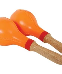Crescendo Music Oval Shape Heavy Duty Pair Of Loud Maracas