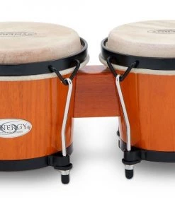 Crescendo Music Percussion Toca 6 & 6-3/4" Synergy Series Wooden Bongos In Amber