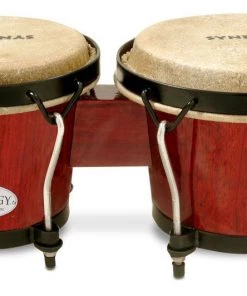 Crescendo Music Toca 6 & 6-3/4" Synergy Series Wooden Bongos In Rio Red