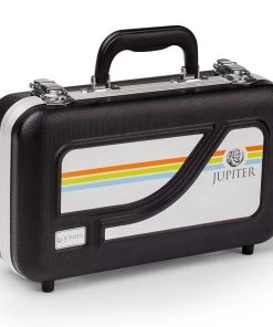 Crescendo Music Woodwind Jupiter JCL700SA Bb Student Clarinet 700 Series (Silver Plated Keys) W/ Stackable Case