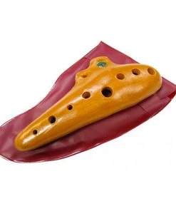 Crescendo Music Folk & Native SCHWARZ Ocarina F Key - Clay