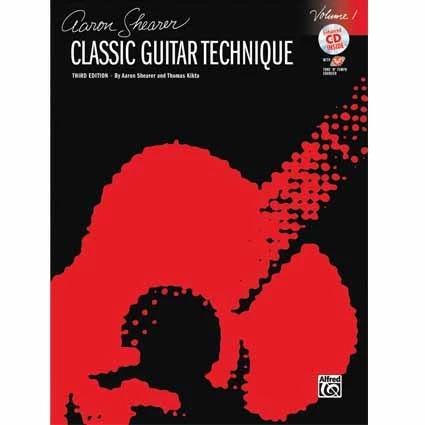 Crescendo Music Aaron Shearer Classical Guitar Technique Book With CD Manuscript 3 Crescendo Music Aaron Shearer Classical Guitar Technique Book With CD Manuscript