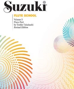 Crescendo Music Suzuki Flute School Method Piano Part Manuscript