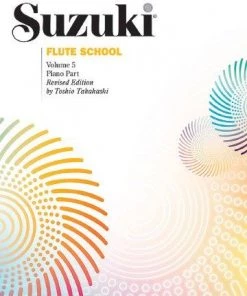 Crescendo Music Suzuki Flute School Method Piano Part Manuscript