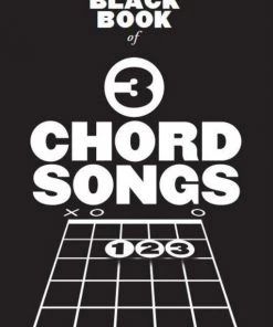 Crescendo Music Manuscript The Little Black Book Of 3 Chord Songs