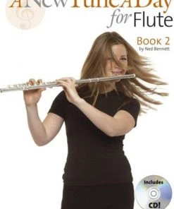 Crescendo Music A New Tune A Day Flute Book/CD Manuscript