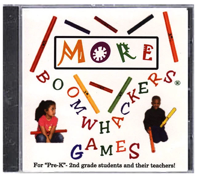 Percussion Boomwhackers "More Boomwhacker Games" CD Only 3 Percussion Boomwhackers "More Boomwhacker Games" CD Only