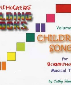 Percussion Boomwhackers "Building Blocks Childrens Songs" Book Only