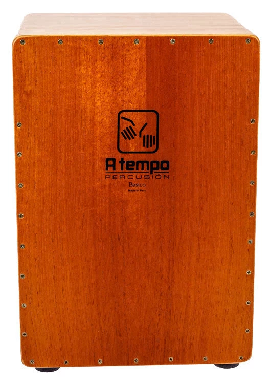 A Tempo Percussion Basic Flamenco Cajon In Natural Satin Finish 4 A Tempo Percussion Basic Flamenco Cajon In Natural Satin Finish