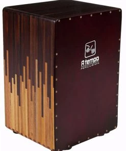 A Tempo Percussion Cascada Tuneable Flamenco Cajon In Natural Gloss Finish