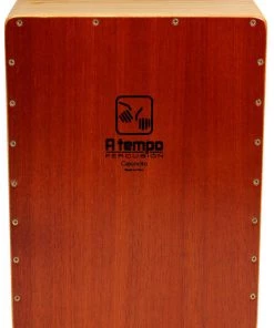 A Tempo Percussion Basic 3/4 Size Flamenco Cajon In Natural Satin Finish