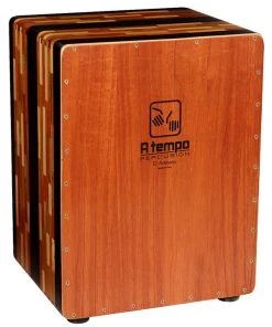 A Tempo Percussion El Artesano Cajon In Natural Gloss Finish