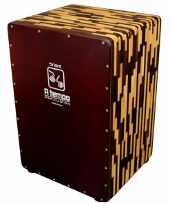 A Tempo Jaspe Dos Tonos Series Cajon With Tuning System Percussion
