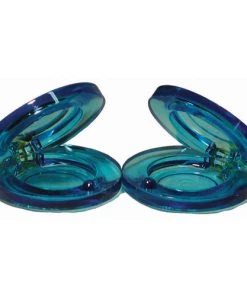 Crescendo Music Pair Of Blue Transparent Castanets