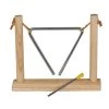 Opus Percussion Mano 6" Triangle On Wooden Stand With Striker Percussion