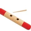 Crescendo Music Cylinder Wooden Shell Guiro