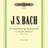 Hal Leonard 15 Two-Part Inventions BWV 772-786 Manuscript