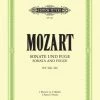 Hal Leonard Manuscript MOZART Sonata K. 448 D And Fugue K. 426 C Min