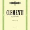 Hal Leonard Clementi Sonatinas For Piano Op 36 37 38 Manuscript