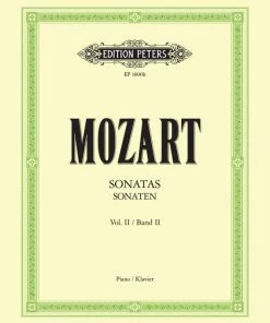 Alfred Mozart Piano Sonatas Vol 2 Edition Peters