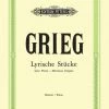 Hal Leonard Manuscript GRIEG Lyric Pieces Book 3 Op. 43