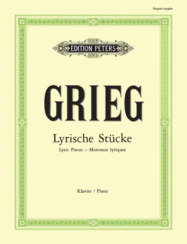 Hal Leonard Manuscript GRIEG Lyric Pieces Book 3 Op. 43 3 Hal Leonard Manuscript GRIEG Lyric Pieces Book 3 Op. 43