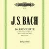 Hal Leonard Manuscript BACH 16 Concertos Based On Works By Various Masters BWV 972-987
